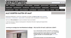 Desktop Screenshot of kastenopmaat.nl